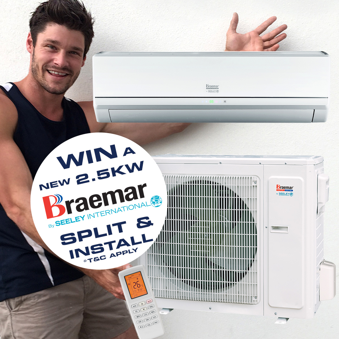 Win a FREE Split System Master Aircon