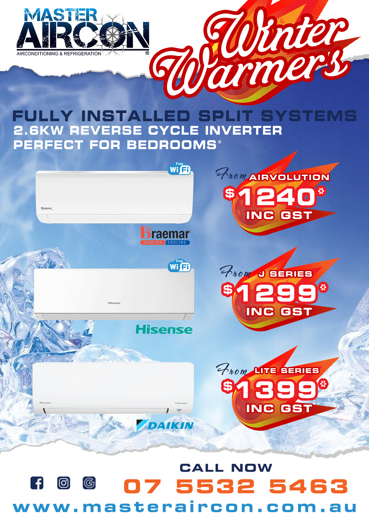 Gold Coast Air Conditioner Specials Master Aircon